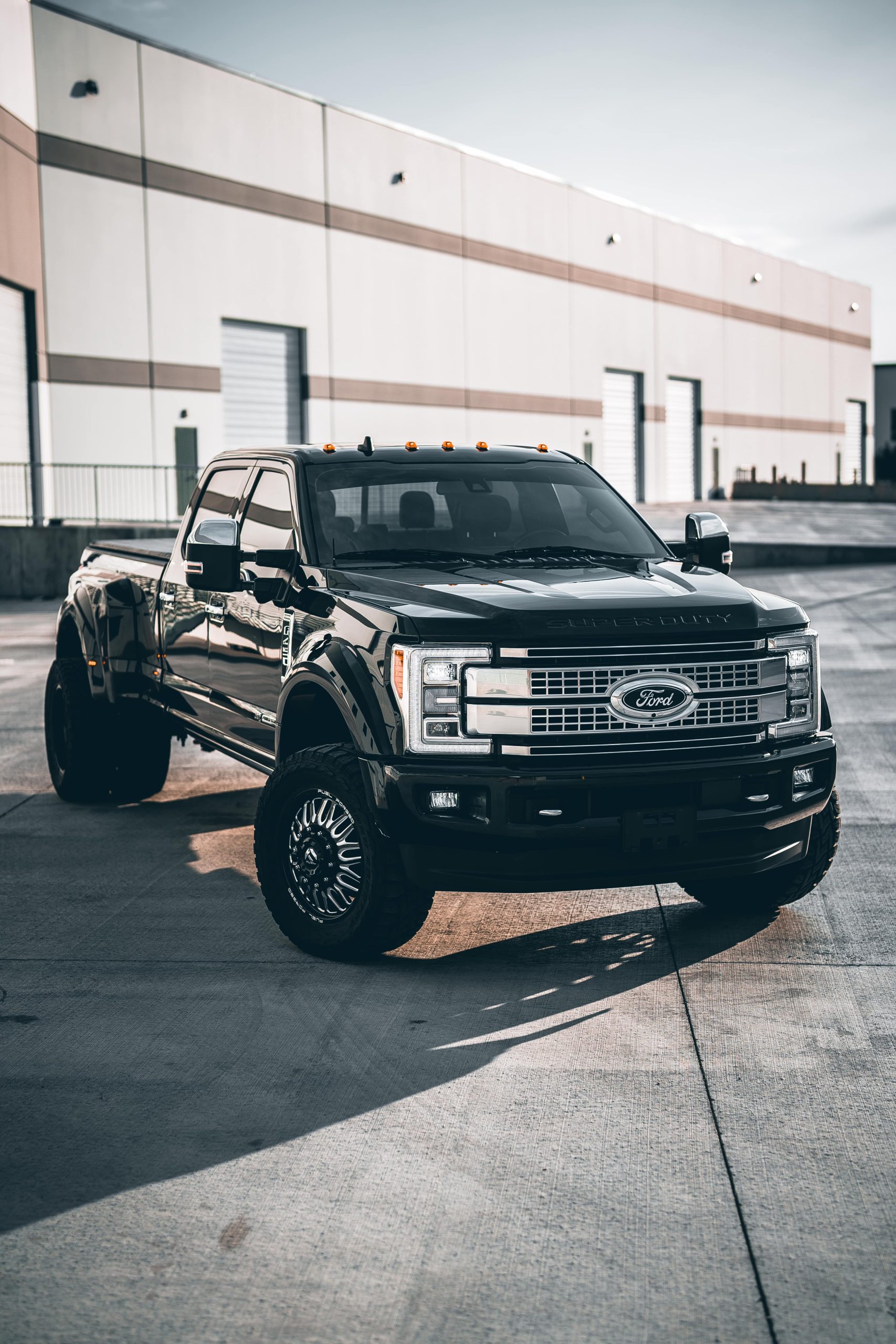 Ford Super Duty window tint