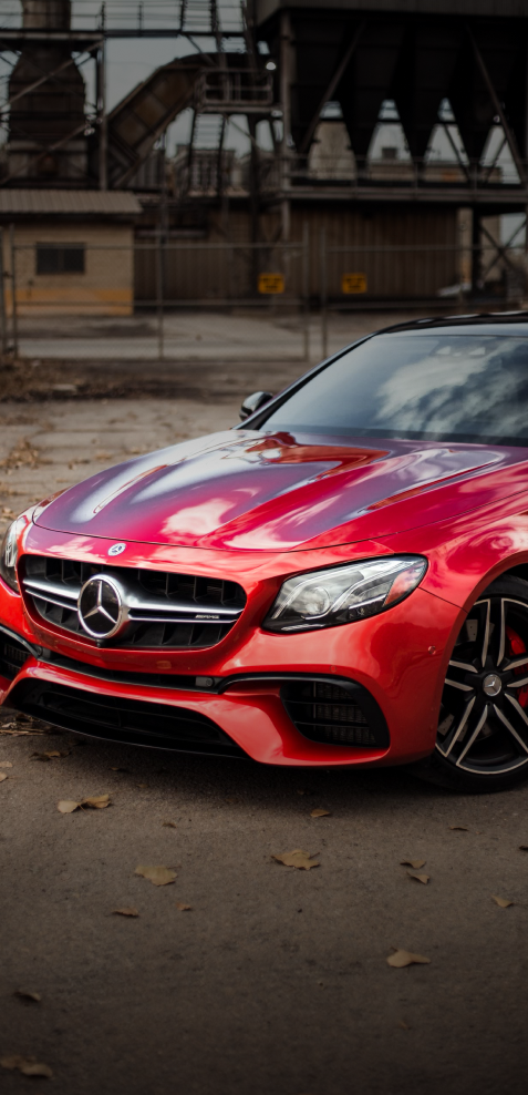 Mercedes AMG paint protection film